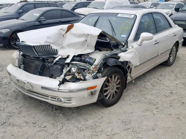 KMHFU45E64A327251 - 2004 HYUNDAI XG 350 WHITE photo 2