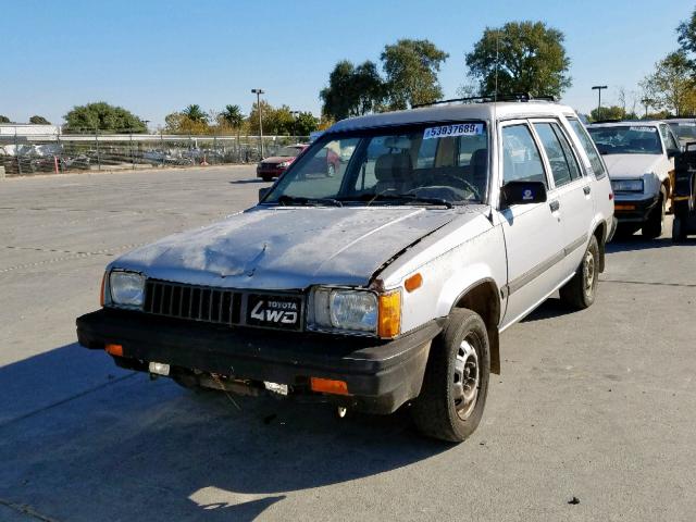 JT2AL32W1E0142579 - 1984 TOYOTA TERCEL DEL GRAY photo 2