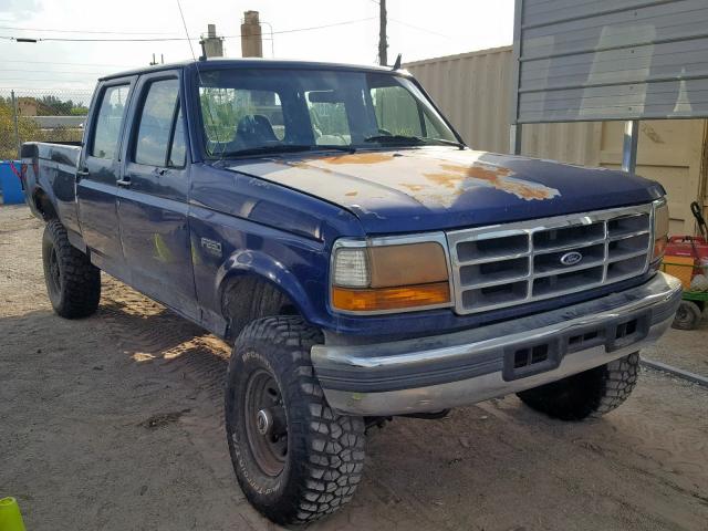 1FTHW26G2TEA92561 - 1996 FORD F250 BLUE photo 1