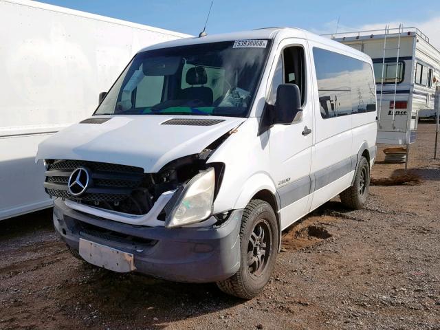 WD8PE745175204189 - 2007 DODGE SPRINTER 2 WHITE photo 2