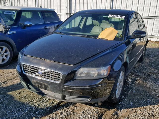 YV1MS382172263769 - 2007 VOLVO S40 2.4I BLACK photo 2