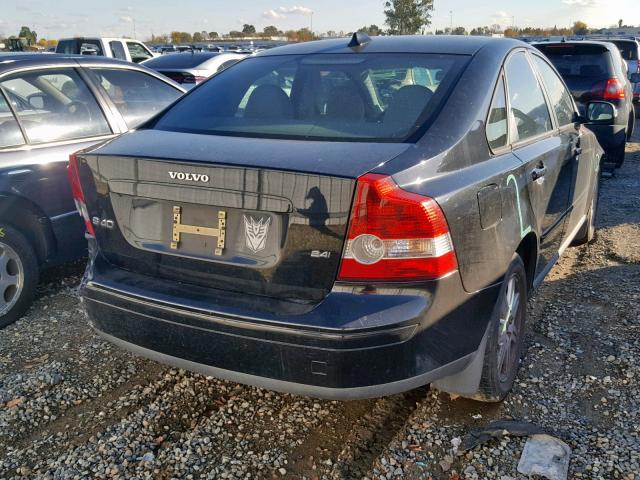 YV1MS382172263769 - 2007 VOLVO S40 2.4I BLACK photo 4