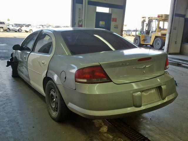 1C3EL46R54N415676 - 2004 CHRYSLER SEBRING LX GREEN photo 3