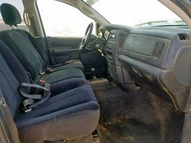 3D7KU28D34G162521 - 2004 DODGE RAM 2500 S Կապույտ լուսանկար 5