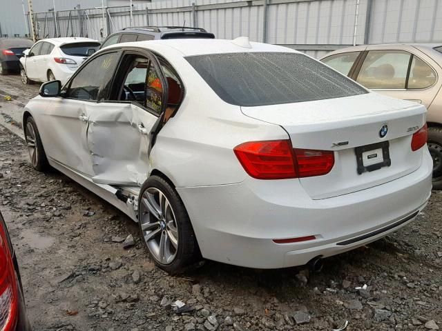 WBA3C3C51EP662436 - 2014 BMW 320 I WHITE photo 3