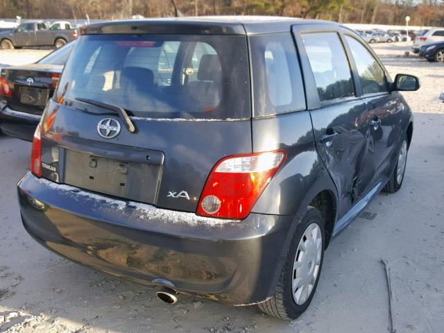 JTKKT624460151430 - 2006 TOYOTA SCION XA RED photo 4