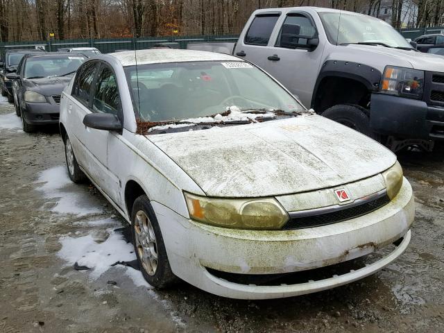 1G8AJ52F03Z107592 - 2003 SATURN ION LEVEL WHITE photo 1