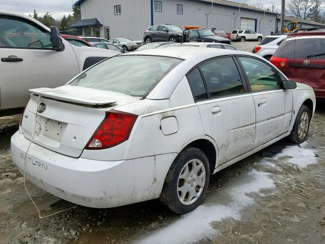 1G8AJ52F03Z107592 - 2003 SATURN ION LEVEL WHITE photo 4