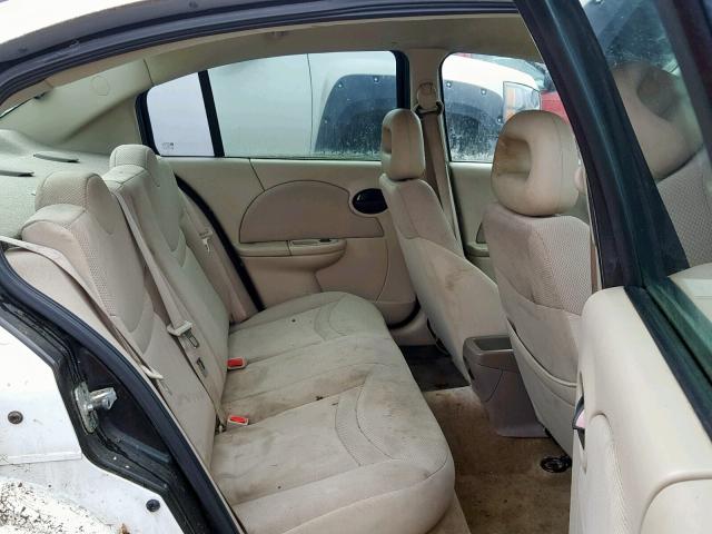 1G8AJ52F03Z107592 - 2003 SATURN ION LEVEL WHITE photo 6