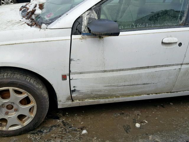 1G8AJ52F03Z107592 - 2003 SATURN ION LEVEL WHITE photo 9