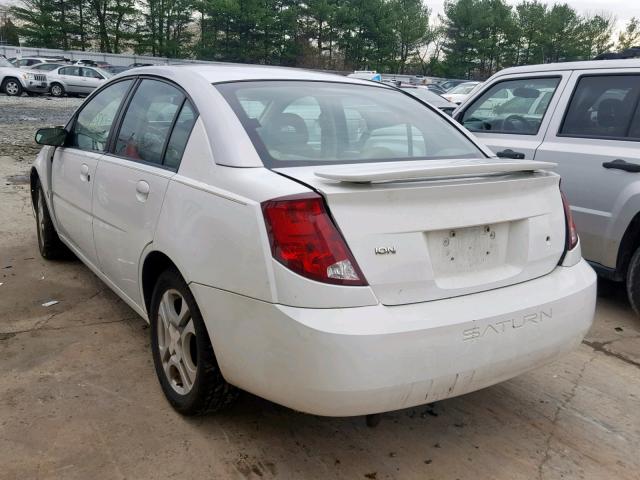 1G8AL52F53Z117030 - 2003 SATURN ION LEVEL WHITE photo 3
