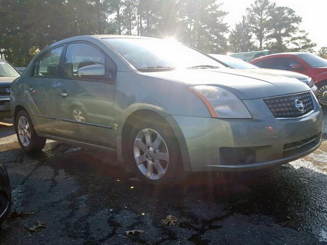 3N1AB61E87L709190 - 2007 NISSAN SENTRA 2.0 GREEN photo 1