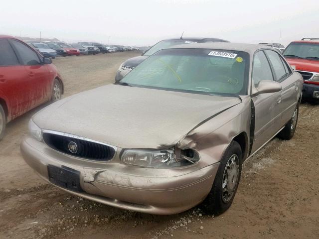 2G4WS52JX11264397 - 2001 BUICK CENTURY CU BEIGE photo 2