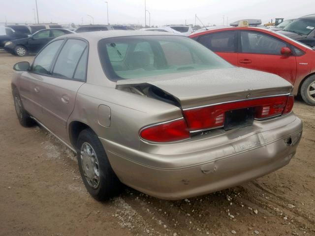 2G4WS52JX11264397 - 2001 BUICK CENTURY CU BEIGE photo 3