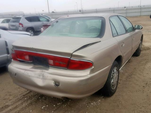 2G4WS52JX11264397 - 2001 BUICK CENTURY CU BEIGE photo 4