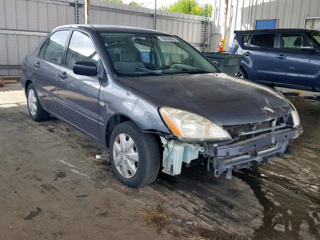 JA3AJ26E55U010313 - 2005 MITSUBISHI LANCER ES GRAY photo 1