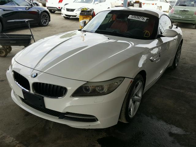 WBALL5C57FP557512 - 2015 BMW Z4 SDRIVE2 WHITE photo 2