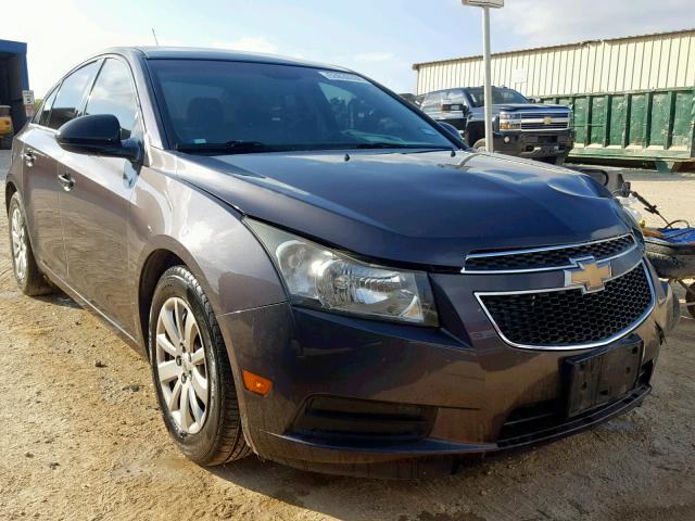 1G1PC5SH7B7113176 - 2011 CHEVROLET CRUZE LS GRAY photo 1