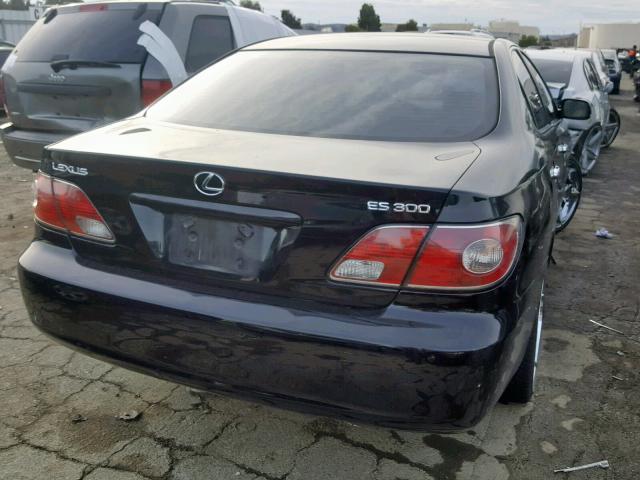 JTHBF30G730104381 - 2003 LEXUS ES 300 BLACK photo 6