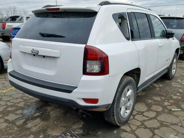 1C4NJCBA3ED882579 - 2014 JEEP COMPASS SP თეთრი ფოტო 4
