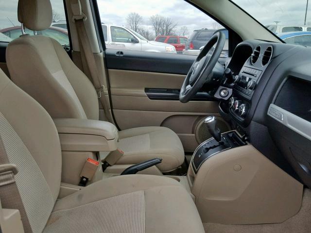 1C4NJCBA3ED882579 - 2014 JEEP COMPASS SP თეთრი ფოტო 5