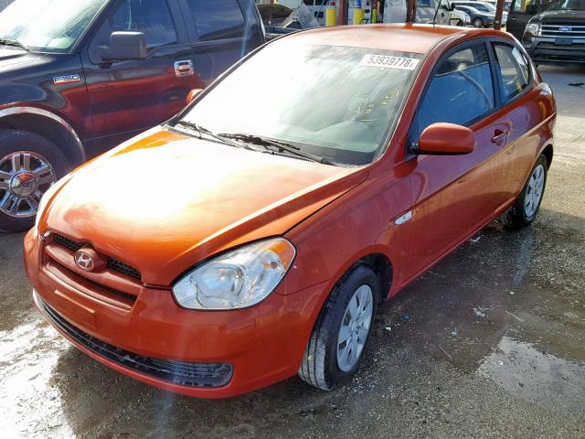 KMHCM3ACXAU170741 - 2010 HYUNDAI ACCENT BLU RED photo 2