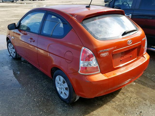 KMHCM3ACXAU170741 - 2010 HYUNDAI ACCENT BLU RED photo 3