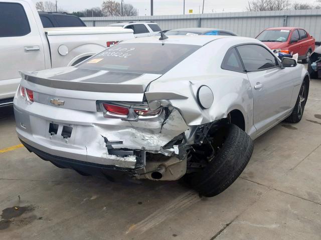 2G1FA1EV4A9177619 - 2010 CHEVROLET CAMARO LS SILVER photo 3