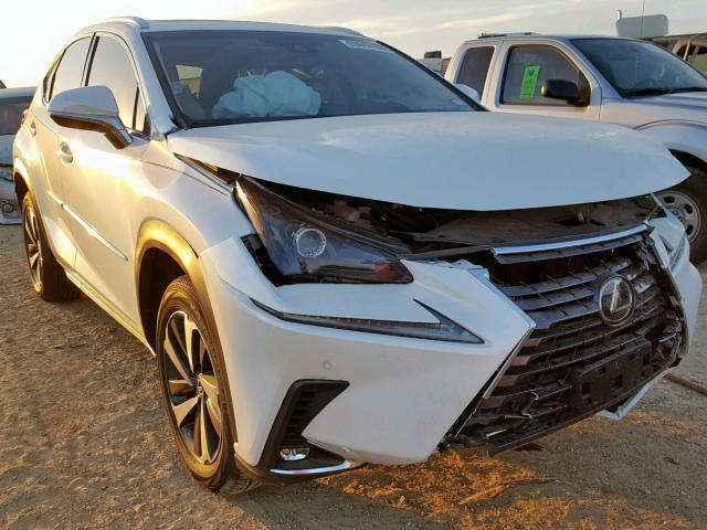 JTJYARBZ6J2092637 - 2018 LEXUS NX 200T WHITE photo 1