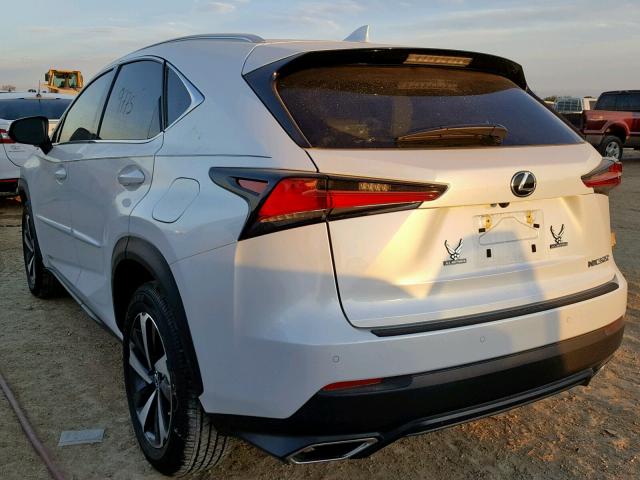 JTJYARBZ6J2092637 - 2018 LEXUS NX 200T WHITE photo 3