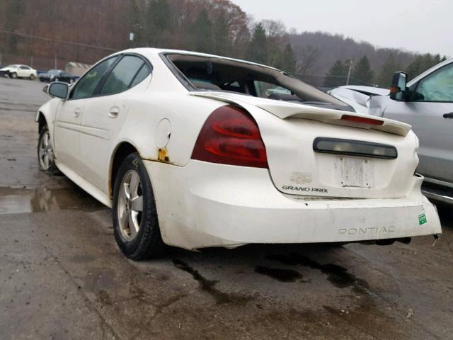 2G2WP552X61140765 - 2006 PONTIAC GRAND PRIX თეთრი ფოტო 3