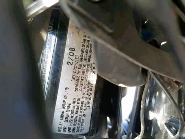 JYAVP04EX8A014772 - 2008 YAMAHA XVZ13 TF GRAY photo 10