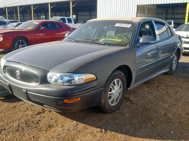 1G4HP54K34U146359 - 2004 BUICK LESABRE CU GRAY photo 2