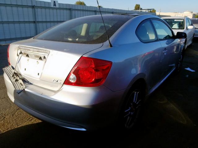 JTKDE167670211798 - 2007 TOYOTA SCION TC 银色 照片 4