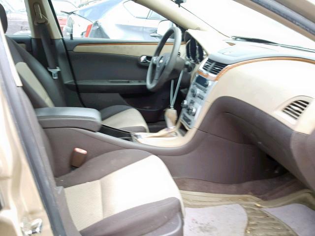 1G1ZH57BX8F256135 - 2008 CHEVROLET MALIBU 1LT GOLD photo 5