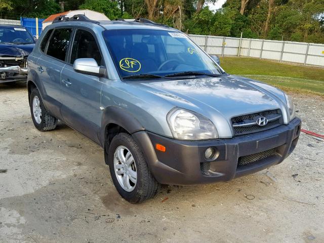 KM8JN12D27U508304 - 2007 HYUNDAI TUCSON SE GREEN photo 1