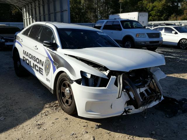 1FAHP2L82JG104225 - 2018 FORD TAURUS POL WHITE photo 1