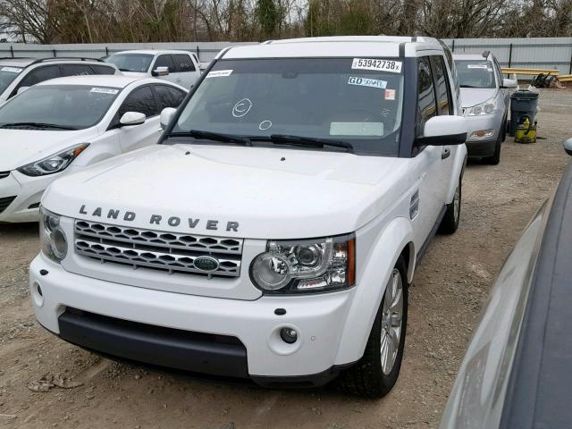 SALAK2D46CA640051 - 2012 LAND ROVER LR4 HSE LU WHITE photo 2