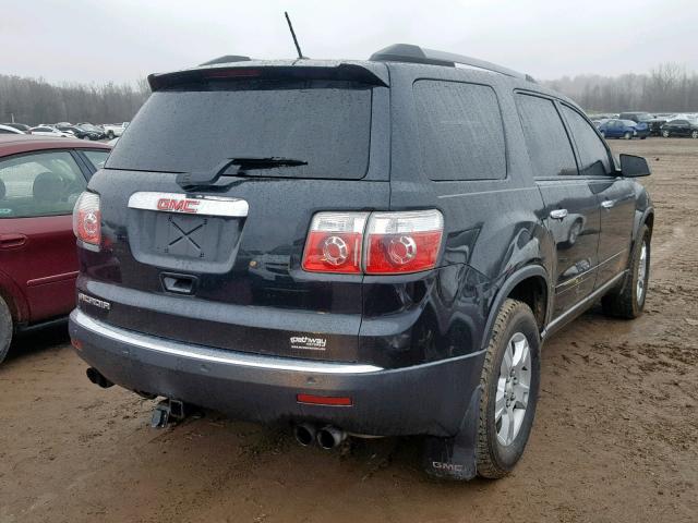 1GKKRPED6CJ311986 - 2012 GMC ACADIA SLE BLACK photo 4