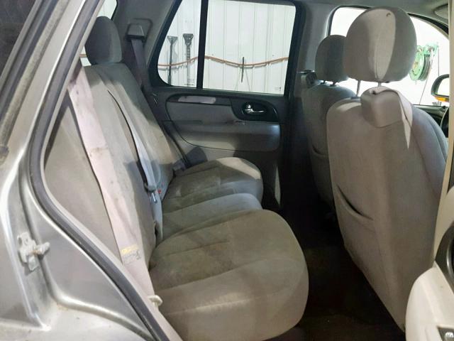 1GKDT13S452257920 - 2005 GMC ENVOY SILVER photo 6