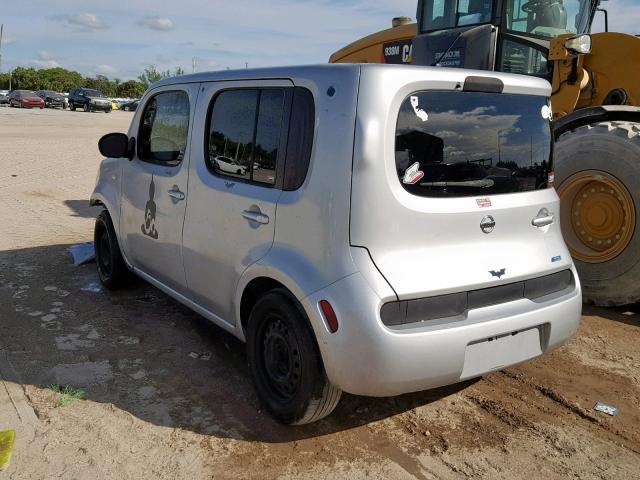 JN8AZ2KR4DT300389 - 2013 NISSAN CUBE S GRAY photo 3