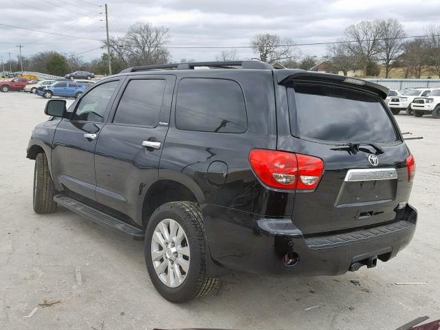 5TDYY5G16DS046961 - 2013 TOYOTA SEQUOIA PL BLACK photo 3