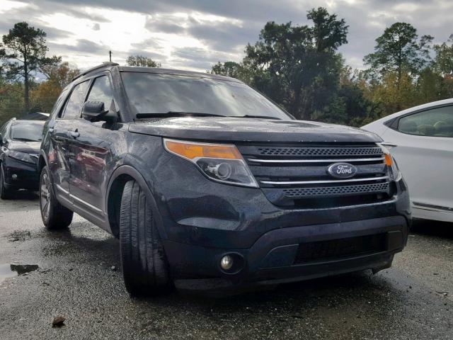 1FM5K7F87EGA70496 - 2014 FORD EXPLORER L BLACK photo 1