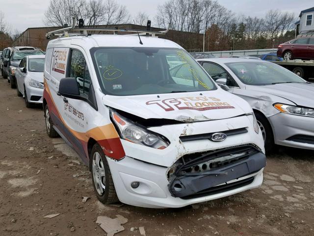 NM0LS7F75E1143383 - 2014 FORD TRANSIT CO WHITE photo 1