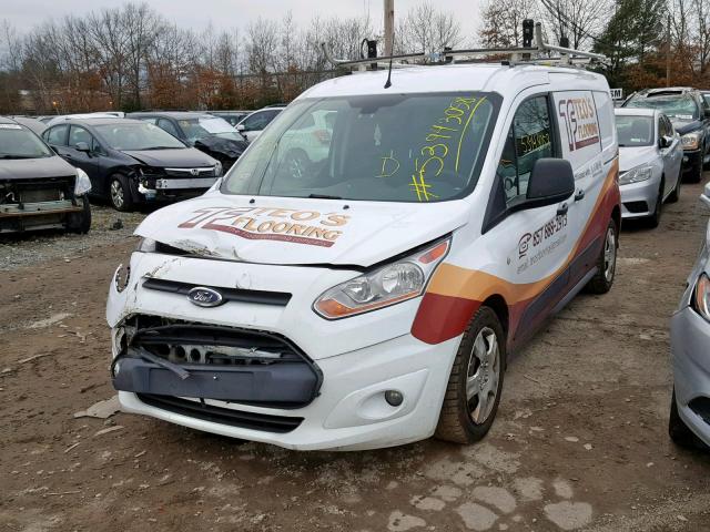 NM0LS7F75E1143383 - 2014 FORD TRANSIT CO WHITE photo 2