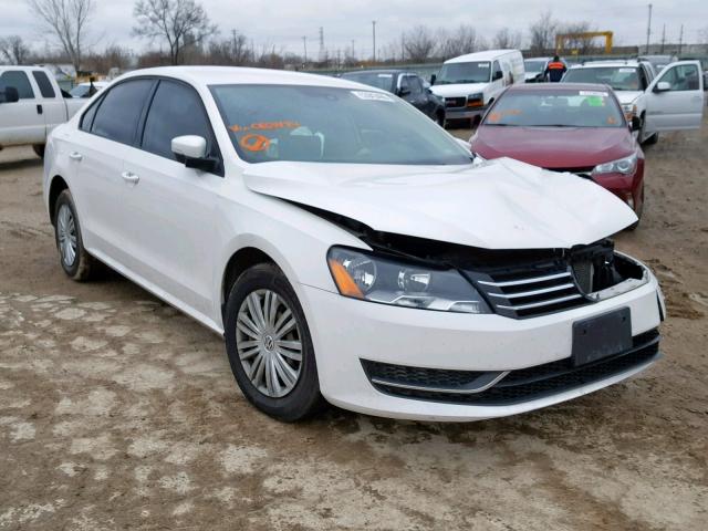 1VWAS7A31FC083474 - 2015 VOLKSWAGEN PASSAT S WHITE photo 1