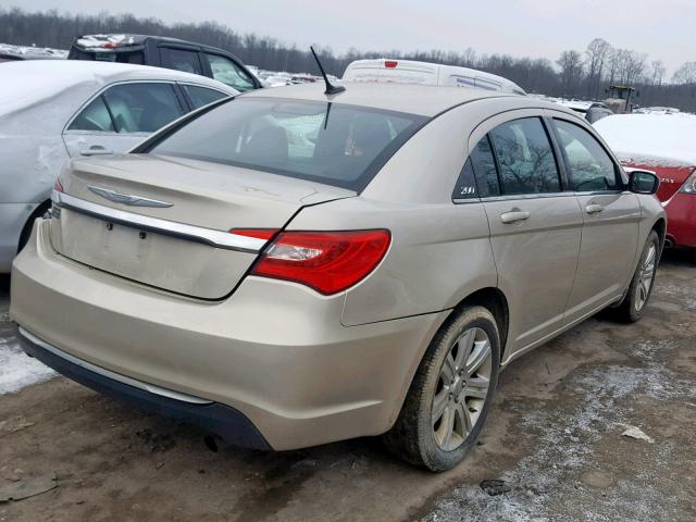 1C3CCBAB1DN764744 - 2013 CHRYSLER 200 LX GOLD photo 4