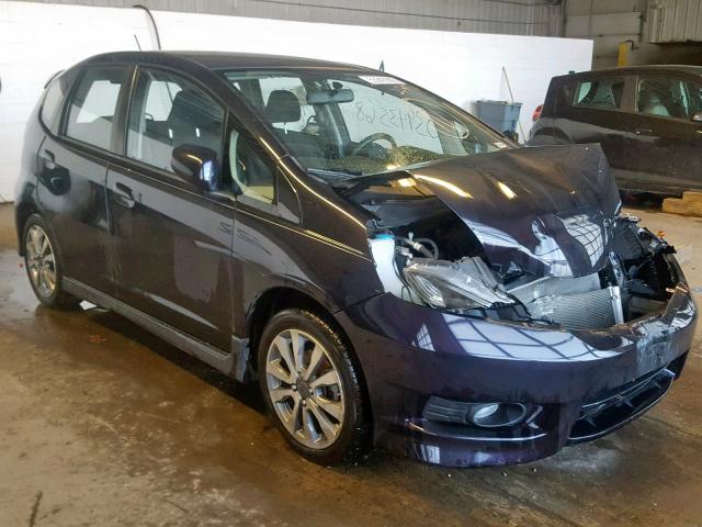 JHMGE8H53DC014783 - 2013 HONDA FIT SPORT PURPLE photo 1