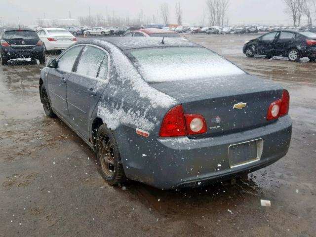 1G1ZG57B184188077 - 2008 CHEVROLET MALIBU LS GRAY photo 3