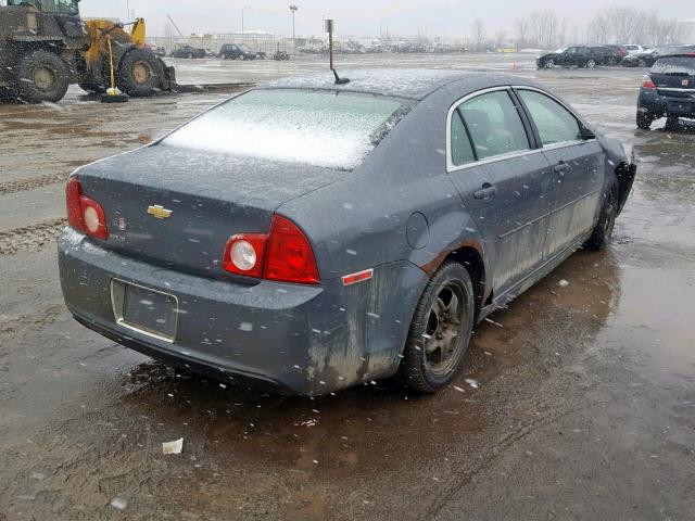 1G1ZG57B184188077 - 2008 CHEVROLET MALIBU LS GRAY photo 4